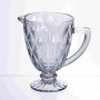 Изображение Кувшин для напитков Diamond Blue стеклянный 1 литр HP-19-273 кувшин для лимонада газанки лимонадник ИМ Light-Deco 