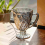Изображение Глек для напитков Fractal стеклянный 1 литр HP-19-267 кувшин для лимонада прозрачный ИМ Light-Deco 1 