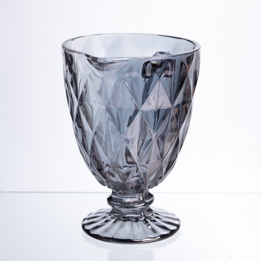 Изображение Глек для напитков Fractal стеклянный 1 литр HP-19-267 кувшин для лимонада прозрачный ИМ Light-Deco 2 