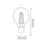 Изображение Лампа светодиодная "FILAMENT BALL-6" 6W 2700К E27 ИМ Light-Deco 1 