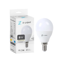 Z-Light лампа ZL 1001 Е14 8w 4000k G45