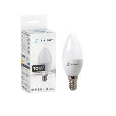 Z-Light лампа ZL 1002 Е14 10w 4000k свічка
