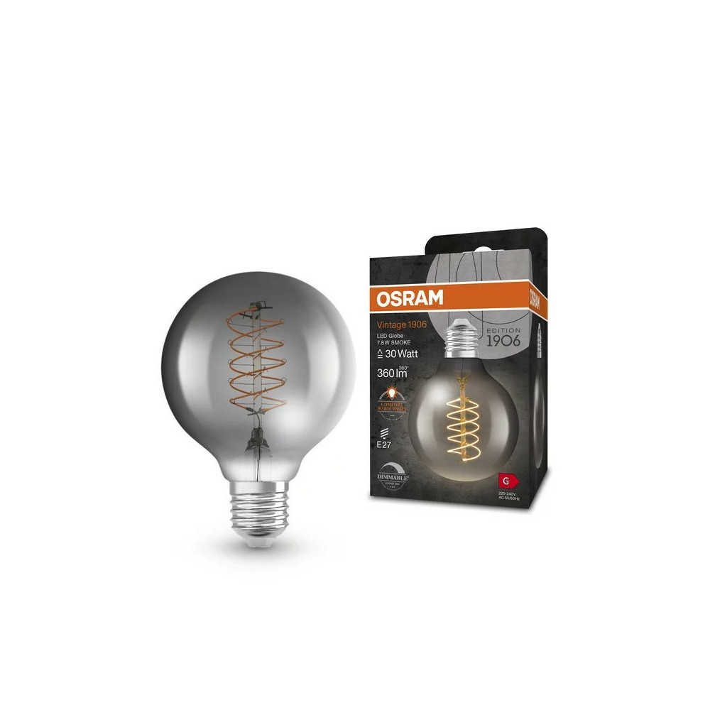Зображення Лампочка Osram 4099854090745 Led Vintage 1906 E27 7.8W 1800K 360Lm IP20 ИМ Light-Deco 2 