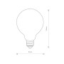 Изображение Лампа Nowodvorski 9177 Bulb glass ball led E27 1x8W 3000K 840Lm Wh ИМ Light-Deco 1 