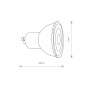Изображение Лампа Nowodvorski 9178 Reflector led GU10 1x7W 4000K 620Lm IP20 Wh ИМ Light-Deco 1 
