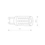 Изображение Лампа Nowodvorski 7504 Bulb G9 1x4W 4000K 380Lm Wh ИМ Light-Deco 1 