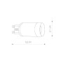 Изображение Лампа Nowodvorski 8447 Lens G9 1x3W 4000K 310Lm Wh ИМ Light-Deco 1 