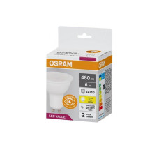 Лампа Osram 4058075689626 Led GU10 6W/830 3000K 480Lm PAR16 50