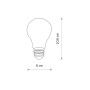 Изображение Лампочка Nowodvorski 10588 Bulb E27 1x10W 3000K 1100Lm IP20 ИМ Light-Deco 1 