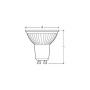 Зображення Лампочка Osram 4058075096622 Led PAR16 GU10 4.3W 3000K 350Lm IP20 ИМ Light-Deco 2 
