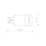 Изображение Лампа Nowodvorski 9173 Lens G9 1x3W 3000K 330Lm Wh ИМ Light-Deco 1 