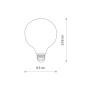 Изображение Лампочка Nowodvorski 10593 Bulb Vintage Led E27 1x6W 2200K 550Lm IP20 ИМ Light-Deco 1 