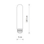 Изображение Лампочка Nowodvorski 10595 Bulb Vintage Led E27 1x6W 2200K 450Lm IP20 ИМ Light-Deco 1 