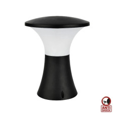 Світильник садово-парковий стовпчик HOROZ ELECTRIC "PAPATYA-1" чорний