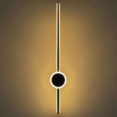 Настінний світильник світлодіодний Бра Light House SY-19010/800 BK 800*120*50 64W чорний