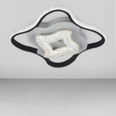 Люстра стельова світлодіодна Light House SC-19013-D360 WH+BK 48W 3000-6500K D360*60 , колір білий + чорний