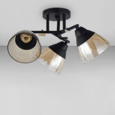 Люстра стельова Light House SRS-19025/3 чорна