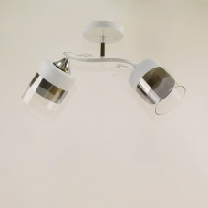 Люстра стельова Light House SRS-19028/2 біла + хром