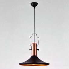 Люстра підвісна Лофт Light House SRS-19047/1Р З чорна + мідь