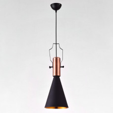 Люстра підвісна Лофт Light House SRS-19047/1Р А чорна + мідь