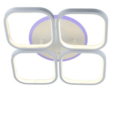 Люстра стельова LED Light House SRS-19080/4 96W+12W, колір білий