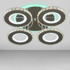 Люстра стельова світлодіодна Light House SRS-19081/4 LED 48W, колір хром