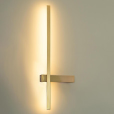 Настінний світильник світлодіодний Бра Light House SY-19096/600 CP 600*200*50 22W золото