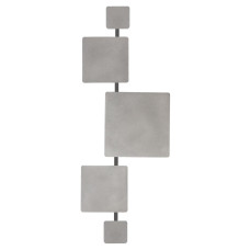 Настінний світильник Бра Rondo Q G4 W-3 MoireSilver сріблястий муар