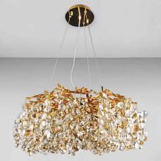 Люстра підвісна кришталева Light House DL-19123/13 золото