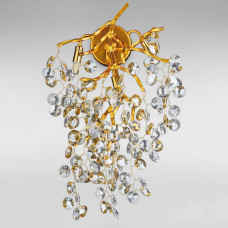 Настінний світильник Бра кришталеве Light House DL-19124/3W золото