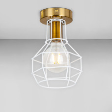 Люстра стельова Light House LS-17202F-1 BRZ+WH бронза + білий