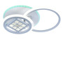 Изображение Люстра потолочная светодиодная акриловая LED Light House SRS-1928/2B WH (RGB) 68W+7W, цвет белый  ИМ Light-Deco 
