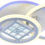 Изображение Люстра потолочная светодиодная акриловая LED Light House SRS-1928/2B WH (RGB) 68W+7W, цвет белый  ИМ Light-Deco 3 