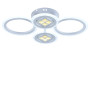 Изображение Люстра потолочная светодиодная акриловая LED Light House SRS-1928/4A WH (92W), цвет белый  ИМ Light-Deco 2 