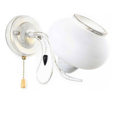 Настінний світильник Бра Light House SRS-19128/1AW білий із золотом