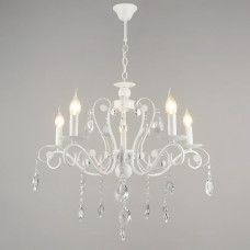Люстра підвісна класична свічки Light House SRS-19133/5 білий