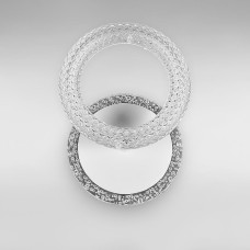 Настінний світильник світлодіодний Бра Light House SC-19136/1W WH+PK/BU/PL 18W+8W 180*240*100 білий