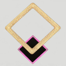 Настінний світильник світлодіодний Бра Light House SC-19138/1W WH+PK/BU/PL 32W+10W 360*420*100 білий + чорний