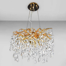 Люстра підвісна кришталева декоративна Light House DL-19142/10 золото