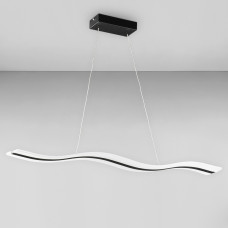 Люстра підвісна світлодіодна без пульта Light House DL-19146 72W чорна