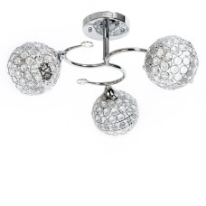 Люстра стельова Light House SR-19151/3 CR D430*H240 E27 хром