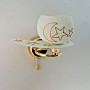 Зображення Настінний світильник Бра Light House SU-19148/1W FG WT золото, плафон білий з малюнком ИМ Light-Deco 