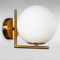 Настінний світильник Бра шар Light House SN-18785/GG GG 180*200*240 E14 золото, плафон білий 