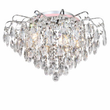 Люстра стельова кришталева з LED підсвічуванням Light House SRS-19226/6+6 хром