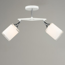 Люстра стельова Light House SRS-19234/2 білий + хром, плафон білий 