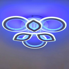 Люстра світлодіодна стельова LED Light House SRS-19260/3+3 120W, колір білий