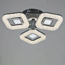 Люстра світлодіодна стельова LED Light House SRS-19266/3 CH 33W, колір хром
