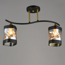 Люстра стельова декоративна Light House SRS-19294/2 колір чорний + золото