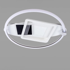 Люстра стельова світлодіодна LED Light House SRS-19301/98W колір білий + чорний