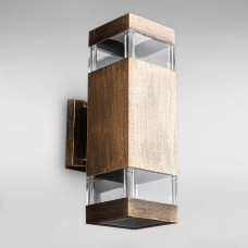 Вуличний настінний світильник Бра Light House DL-19319/2W бронза